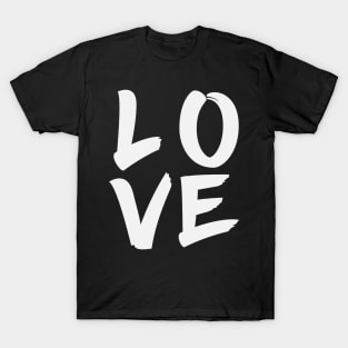 Love (White Writing) T-Shirt